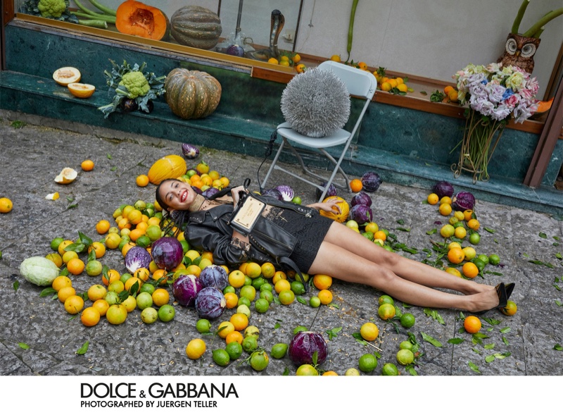 Dolce & Gabbana Spring 2022 Campaign Annabelle Pouilly