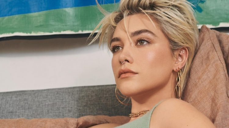 Florence Pugh First Fashion Campaign J. Crew