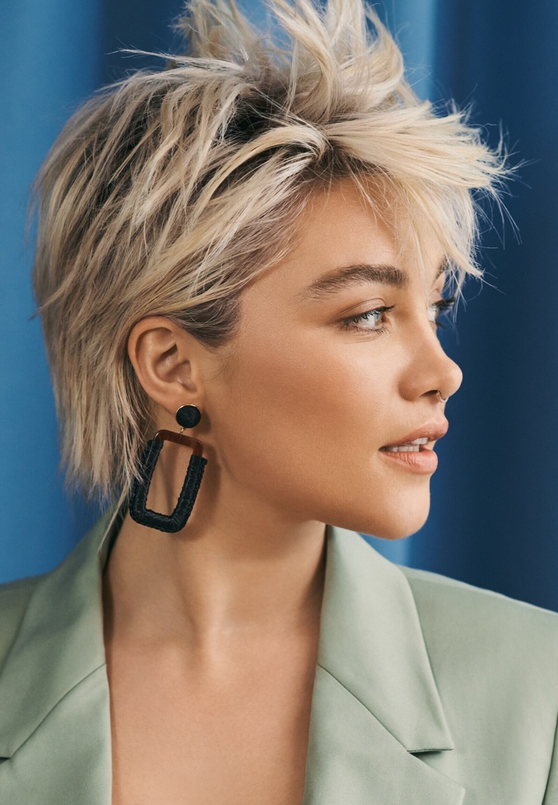 Florence Pugh J. Crew Spring 2022 Campaign