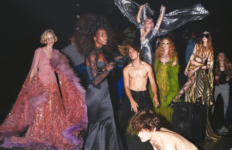 Gucci's Spring 2022 Love Parade campaign is set in Hollywood, California.