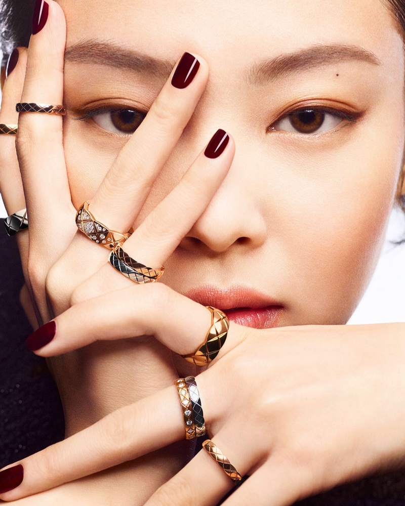 Jennie Chanel Coco Crush Fine Jewelry Campaign Face