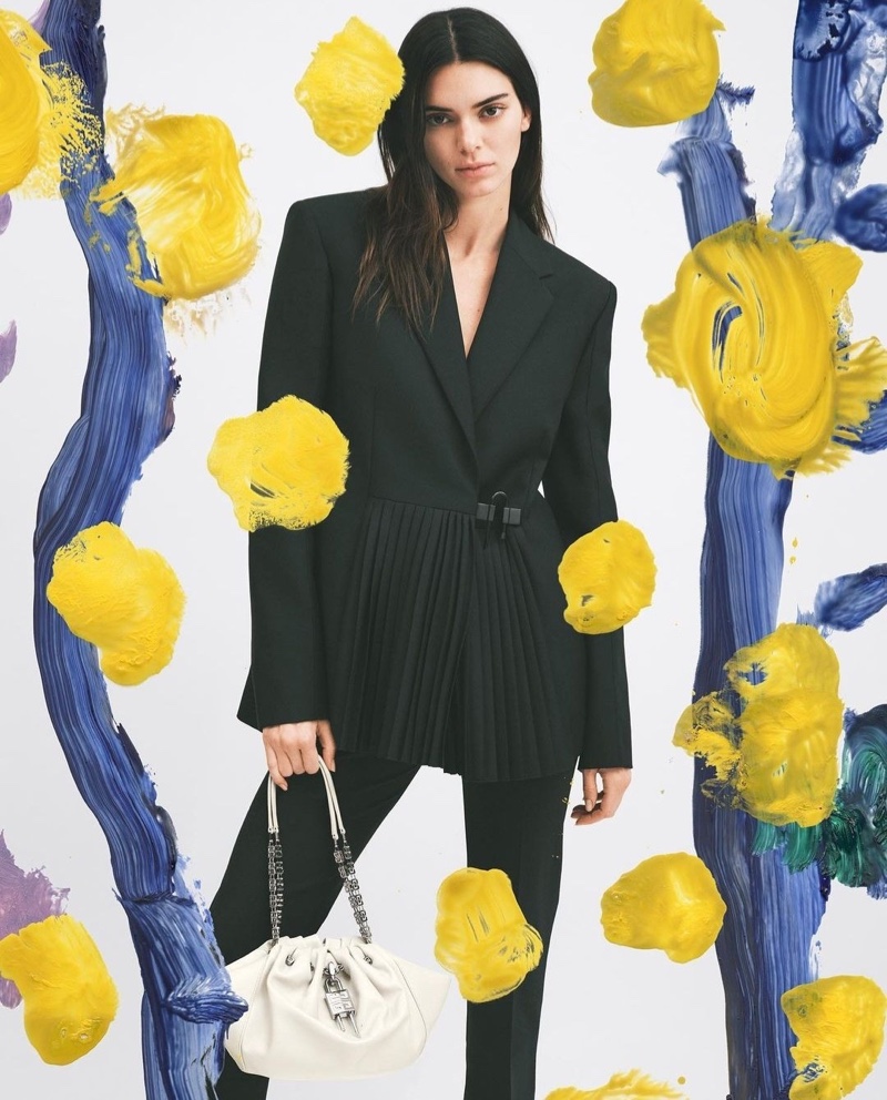 Kendall Jenner Pantsuit Givenchy Spring 2022 Campaign