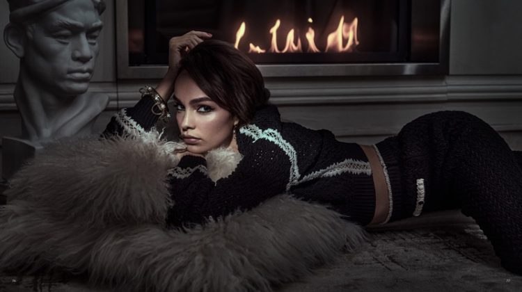 Luma Grothe Looks Luxe in Chanel for Harper’s Bazaar Kazakhstan