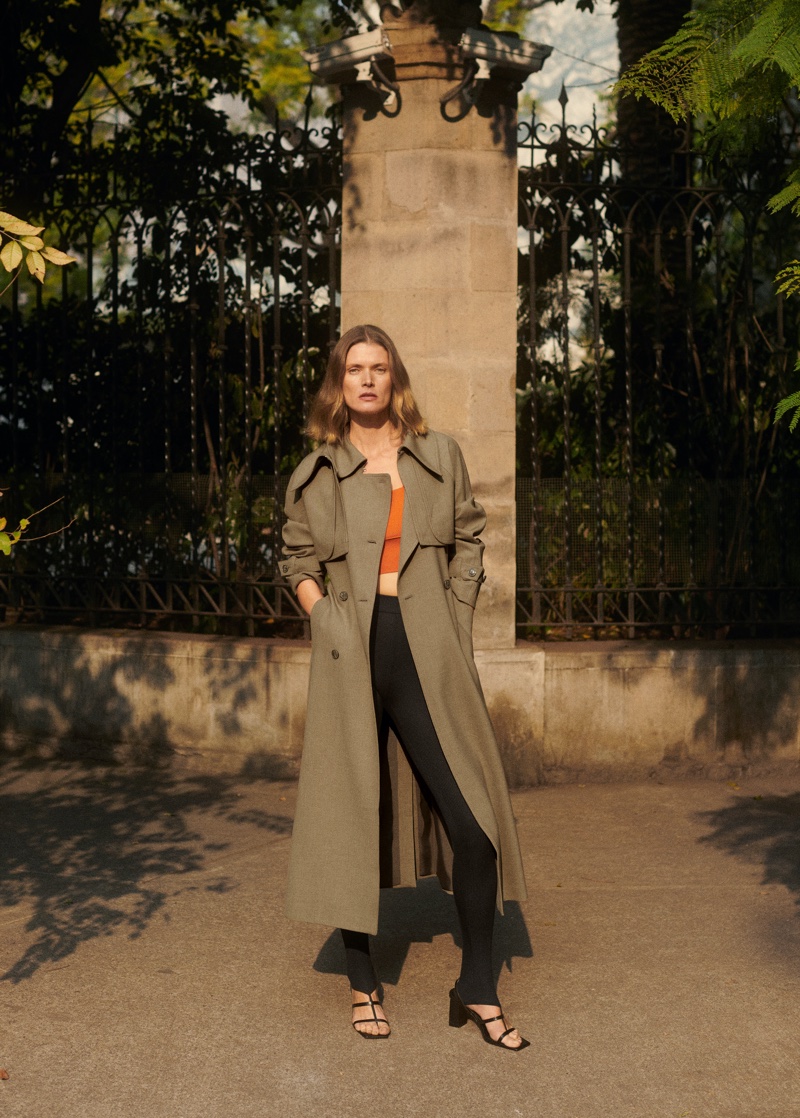 Mango Trench Coat Malgosia Bela