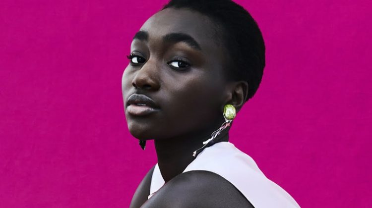 Marie-Ange Gueye Models Standout Styles for Marie Claire Netherlands