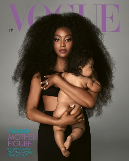 Naomi Campbell Joins Daughter for Vogue UK's March Cover Naomi Campbell Daughter Vogue UK March 2022 Cover