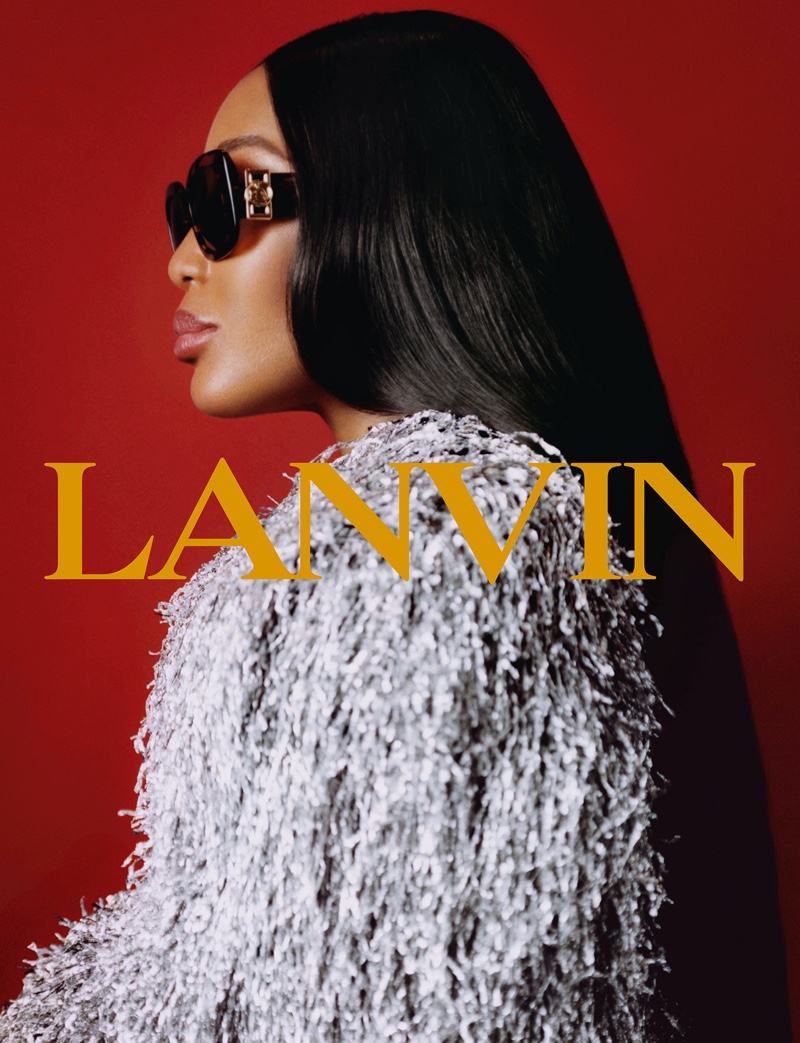 Naomi Campbell Sunglasses Lanvin Spring 2022 Campaign