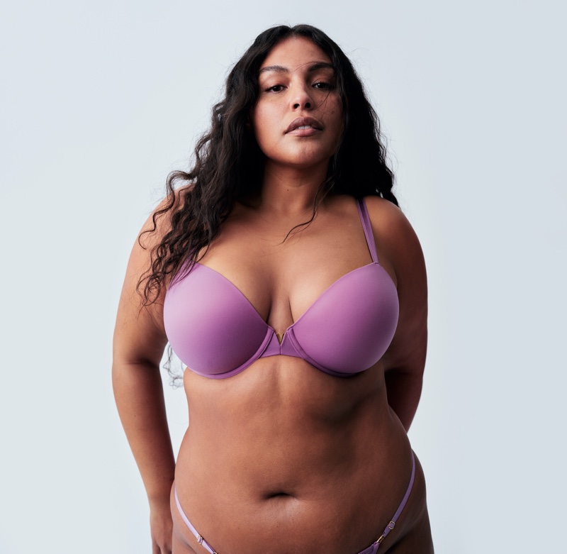 Paloma Elsesser Victoria's Secret Love Cloud campaign