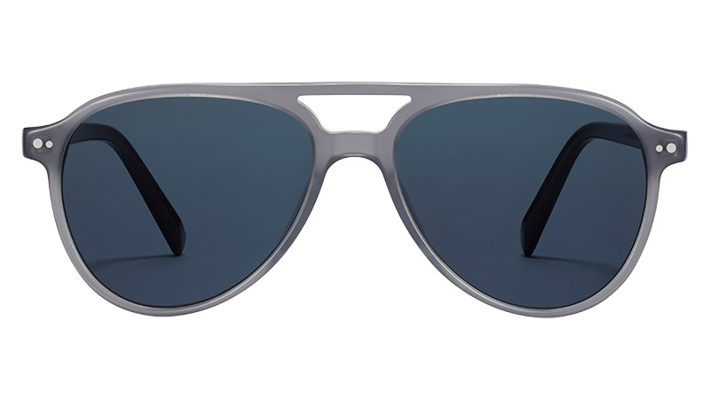 Warby Parker Braden Sunglasses in Dove Grey $95