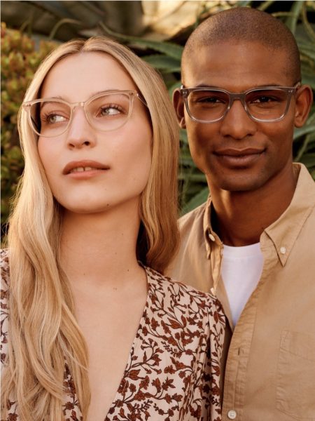 Warby Parker's Spring 2022 Glasses Features Stylish Looks Warby Parker Maren Glasses Conch in Crystal Reisling $145