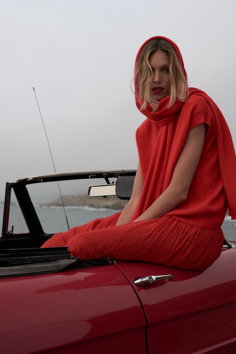 Zara Red Outfit Fashion