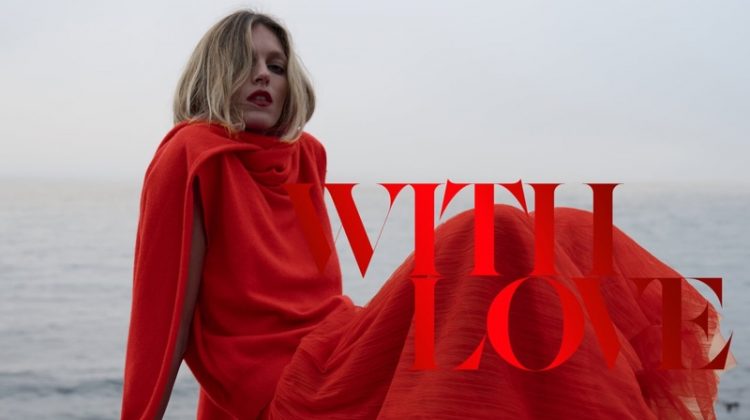 With Love: Anja Rubik Wears Zara Valentine’s Day Outfits