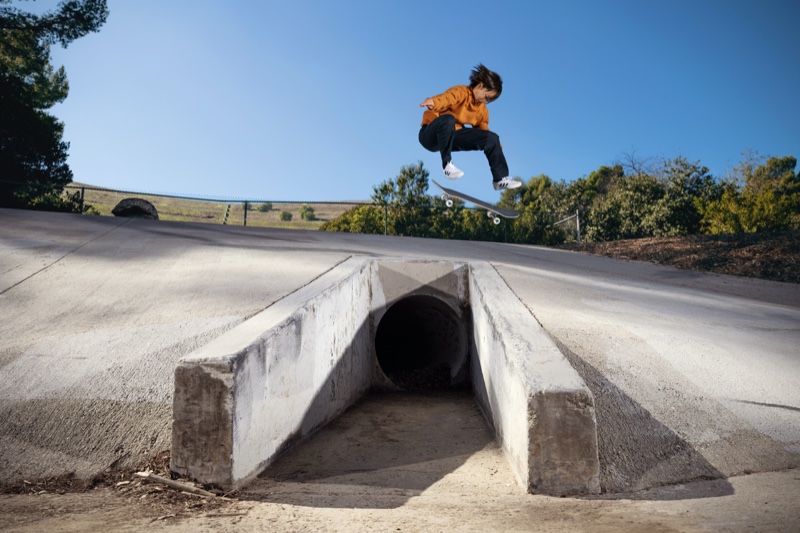 Skateboarder Momiji Nishiya adidas impossible is nothing campaign