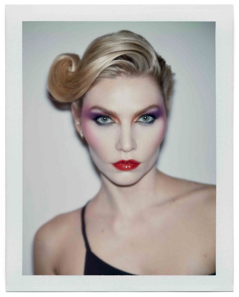Aline Weber Models Glam Beauty Looks for Vogue Czechoslovakia