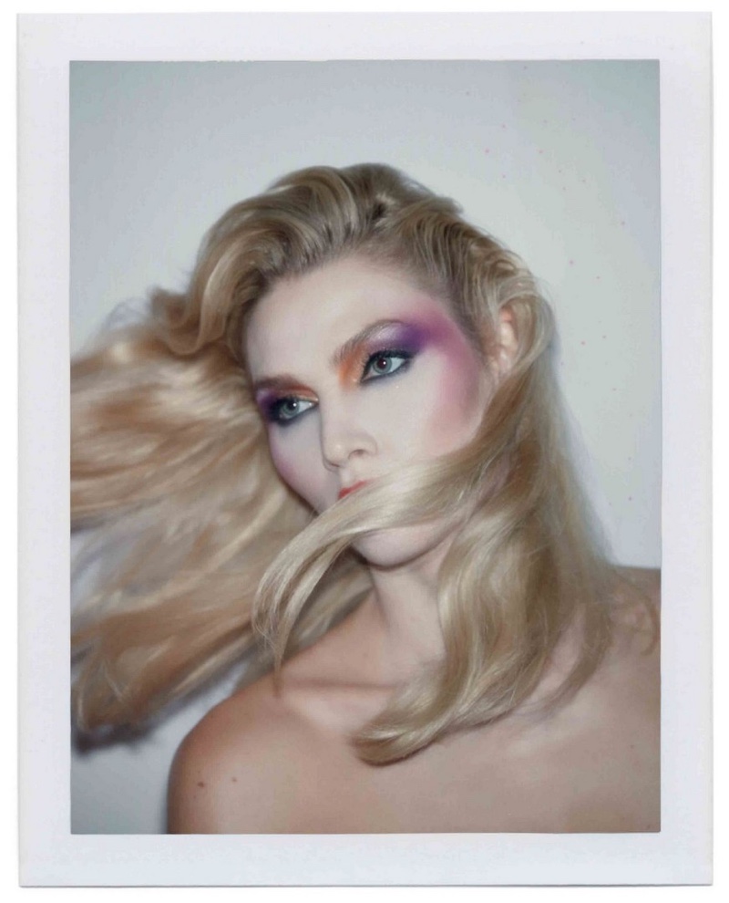 Aline Weber Models Glam Beauty Looks for Vogue Czechoslovakia