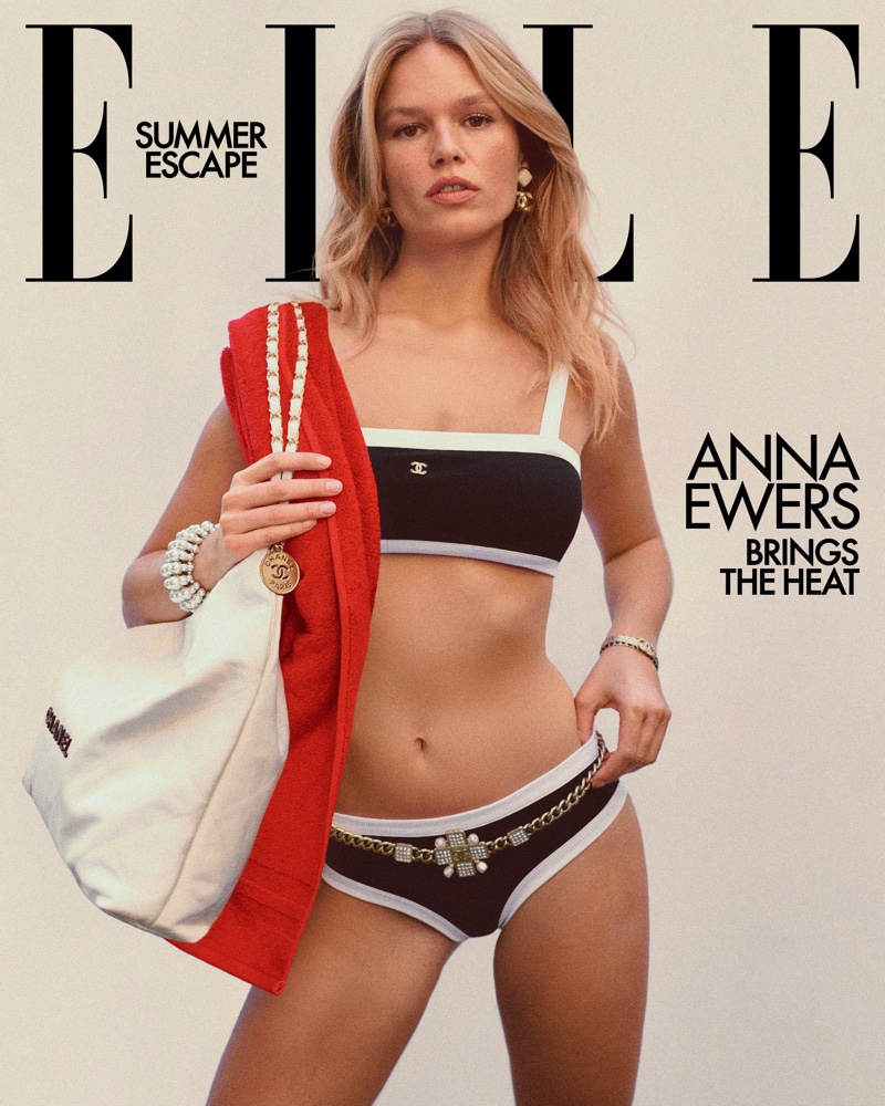 Anna Ewers ELLE US March 2022 Digital Cover