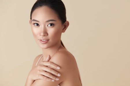 The Best Ways to Use Vitamin C in Your Skincare Routine Asian Model Neutral Makeup Beauty