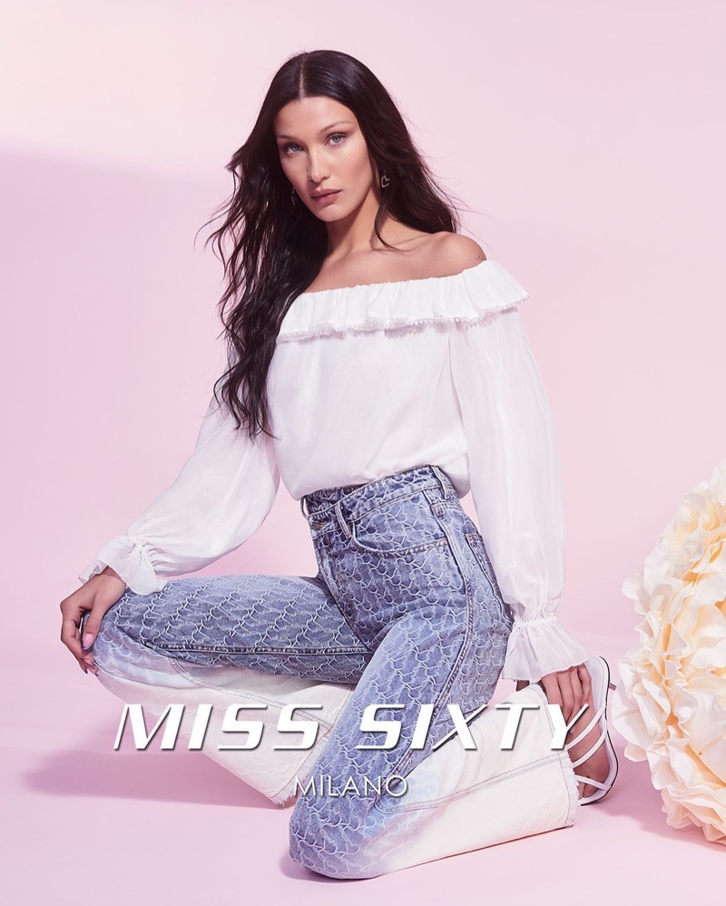 Bella Hadid Miss Sixty Spring 2022 Campaign