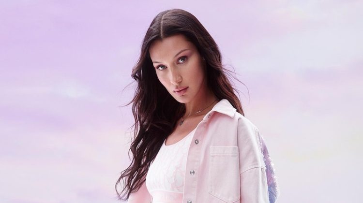 Bella Hadid Pink Jacket Crop Top Miss Sixty 2022