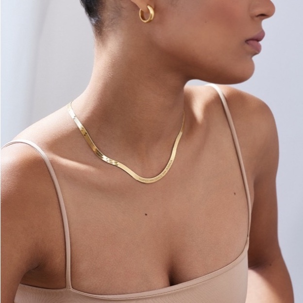 Chain Gold Necklace Minimal