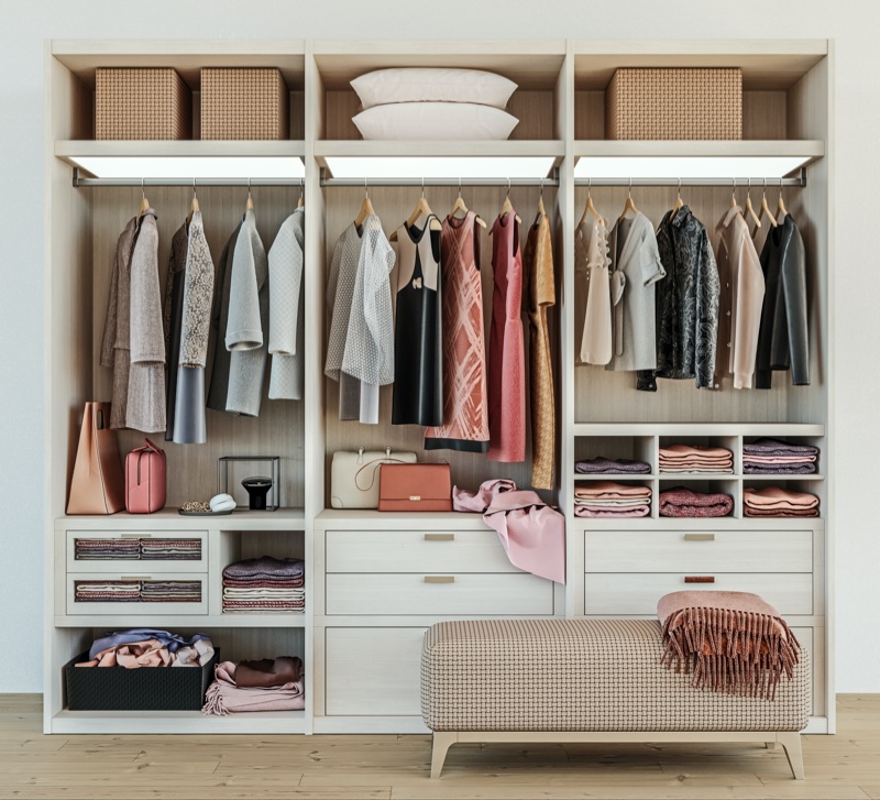 Designer Luxury Wardrobe Closet