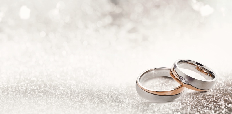 Designer Wedding Rings Sparkling