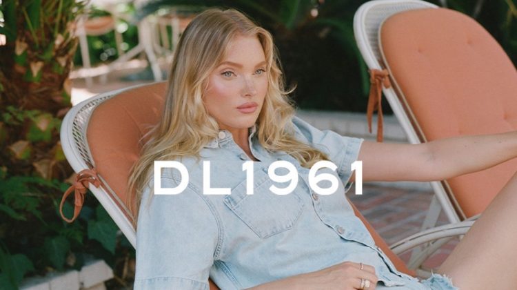 Elsa Hosk Chills in LA for DL1961 Denim Spring 2022 Campaign