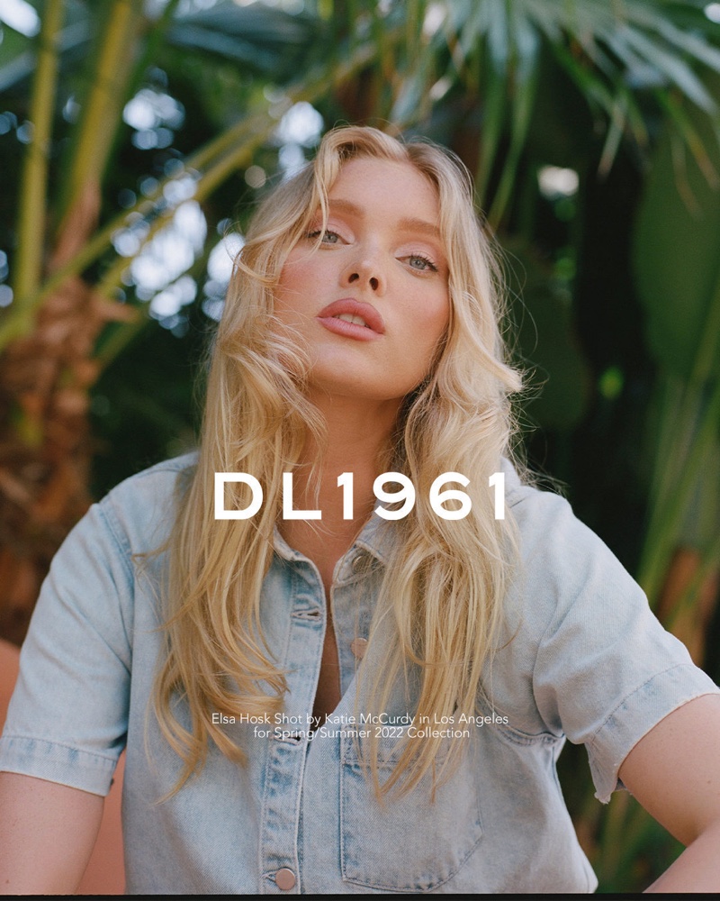 DL1961 Montauk Shirt Denim Elsa Hosk