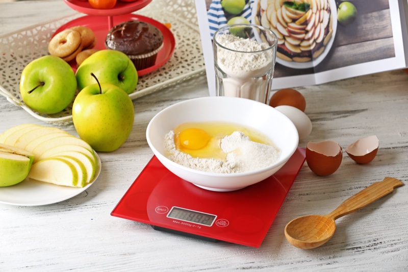 Food Scale Baking Apples Health Eggs