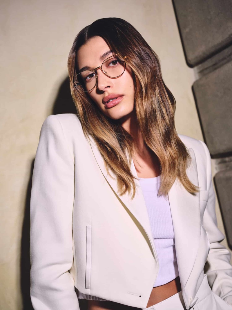 Hailey Bieber Round Eyeglasses Vogue Eyewear