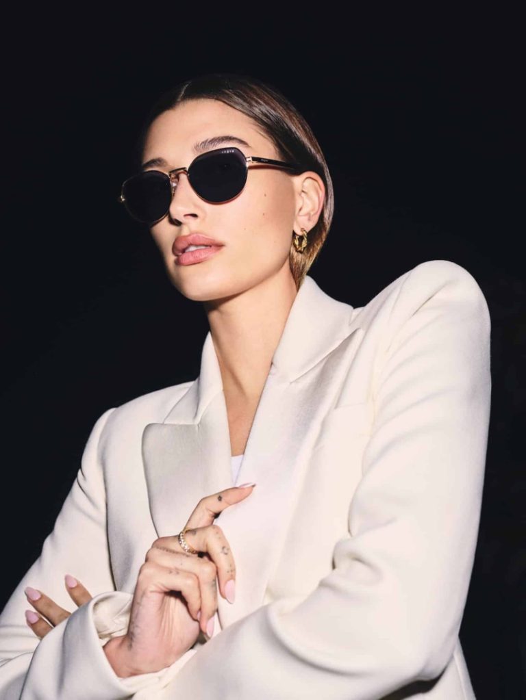 Hailey Bieber Vogue Eyewear Campaign 2022 Sunglasses