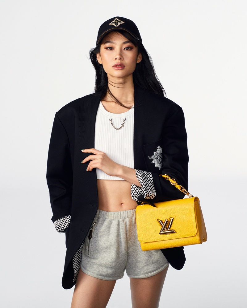 Hoyeon Jung Louis Vuitton Twist Bag Spring 2022 Campaign