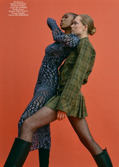 Irene & Leanne Model New Season Beauty & Fashion for ELLE Serbia Irene & Leanne Model New Season Beauty & Fashion for ELLE Serbia