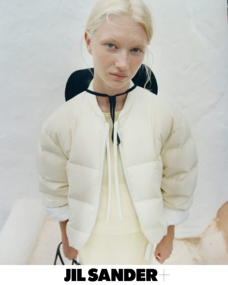 Evelina Lauren Travels to Ibiza for Jil Sander+ Spring 2022 Campaign Model Evelina Lauren Jil Sander+