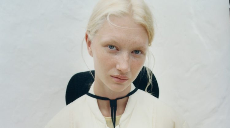 Model Evelina Lauren Jil Sander+