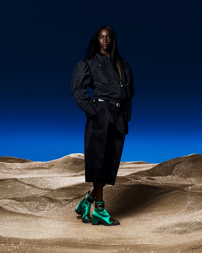 Louis Vuitton Moonlight Ankle Boot Campaign