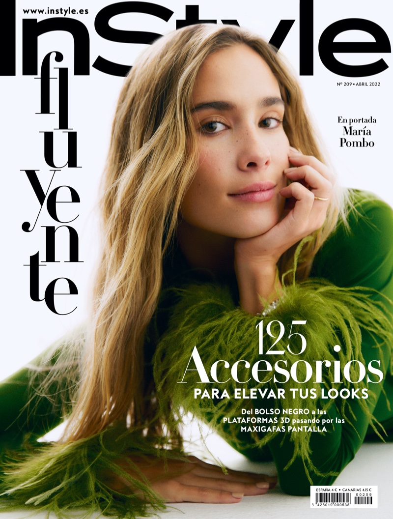 María Pombo InStyle Spain April 2022 Cover