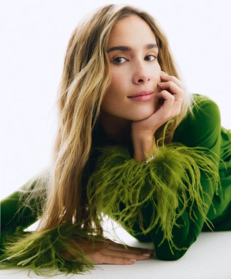 María Pombo Poses in Chic Ensembles for InStyle Spain María Pombo Poses in Chic Ensembles for InStyle Spain