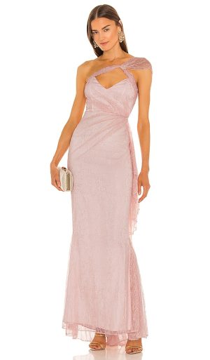 Michael Costello x REVOLVE Landon Gown in Pink. - size XS (also in S)