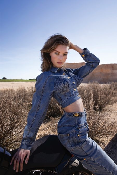 Susanne Knipper Models Cool Denim for InStyle Spain Susanne Knipper Models Cool Denim for InStyle Spain