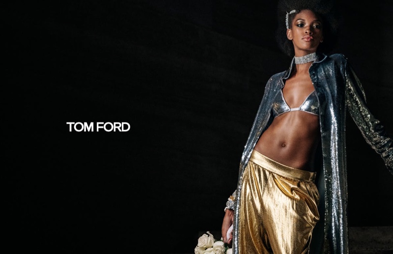 Tom Ford Metallic Fashion Spring 2022