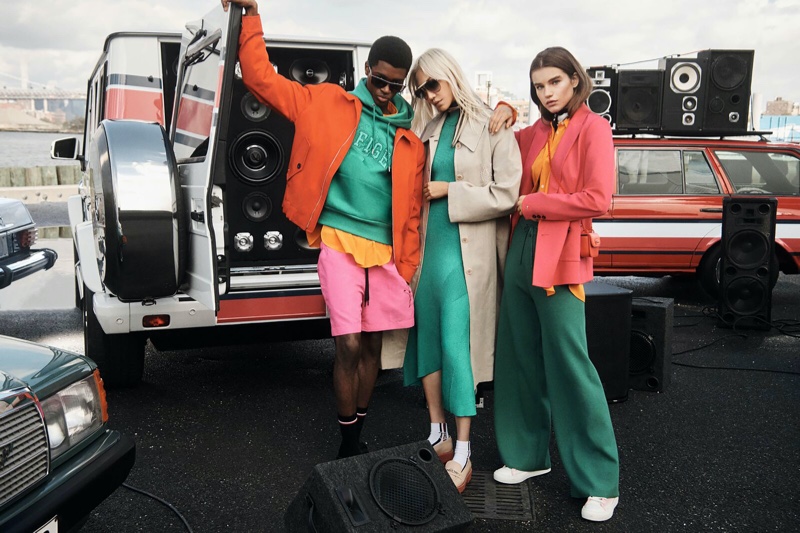 Tommy Hilfiger Colorful Outfits Spring 2022 Campaign