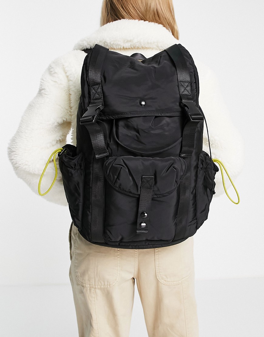Topshop oversized backpack in black  Fashion Gone Rogue