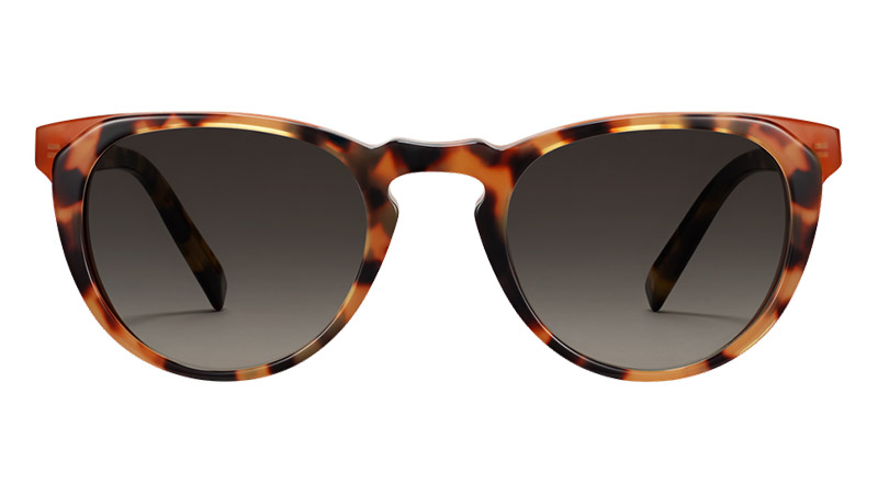 Warby Parker Mateo Sunglasses in Cider Tortoise with Fire Clay $195