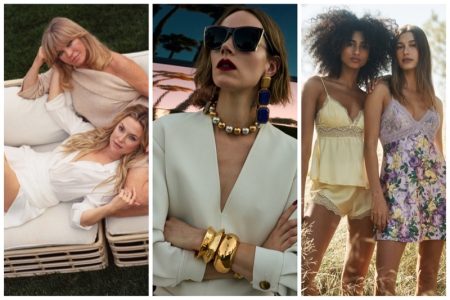 Week in Review | Victoria's Secret Dream Angels, Kate & Goldie for Stuart Weitzman, Saint Laurent Summer Ads + More Goldie Hawn and Kate Hudson for Stuart Weitzman spring 2022, Freja Beha Erichsen in Saint Laurent summer 2022 campaign, and Imaan Hammam and Hailey Bieber front Victoria's Secret Dream Angels campaign.