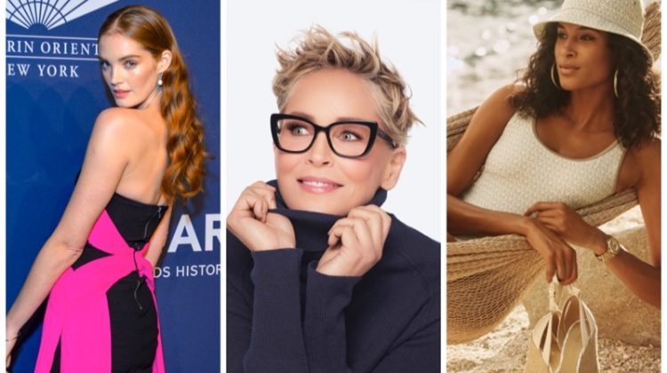 Week in Review | Sharon Stone for LensCrafters, MICHAEL MK Spring Ads, Alexina Graham in Andres Sarda + More