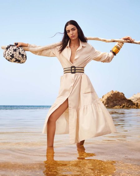 Nora Attal Soaks Up the Sun in Weekend Max Mara Spring 2022 Campaign Nora Attal Weekend Max Mara Campaign