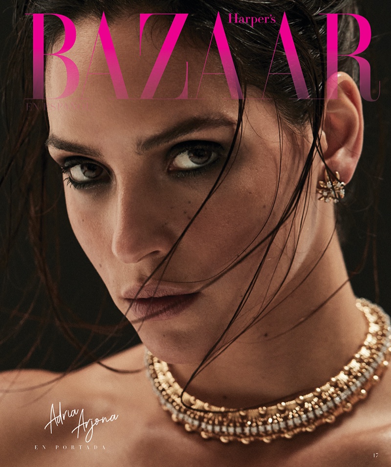 Morbius Actress Adria Arjona Harper's Bazaar Mexico April 2022 Cover