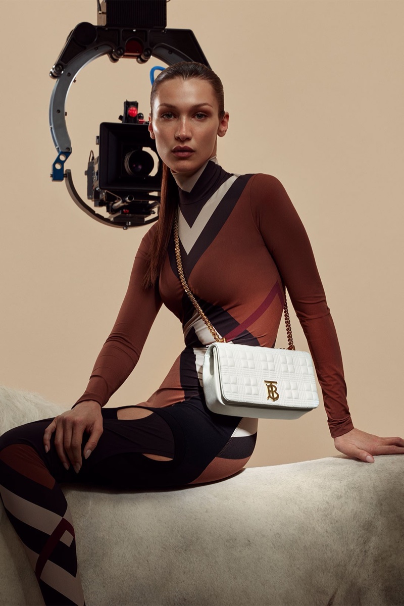 Bella Hadid Burberry Lola Bag Campaign | BountyCanarias