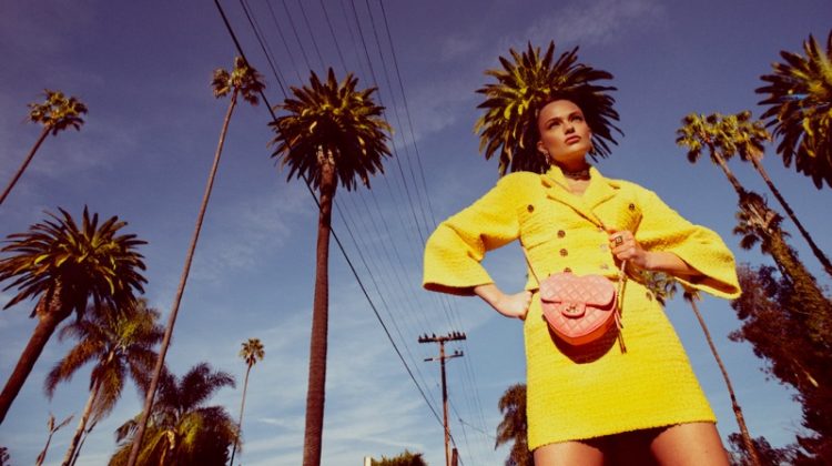 Anna Mila Guyenz Gets Glam in Beverly Hills for InStyle Germany
